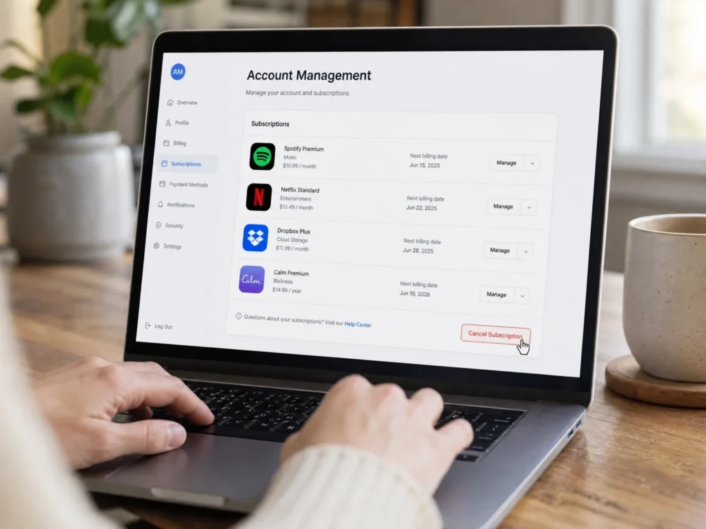 How to Cancel Amazon Digital Services