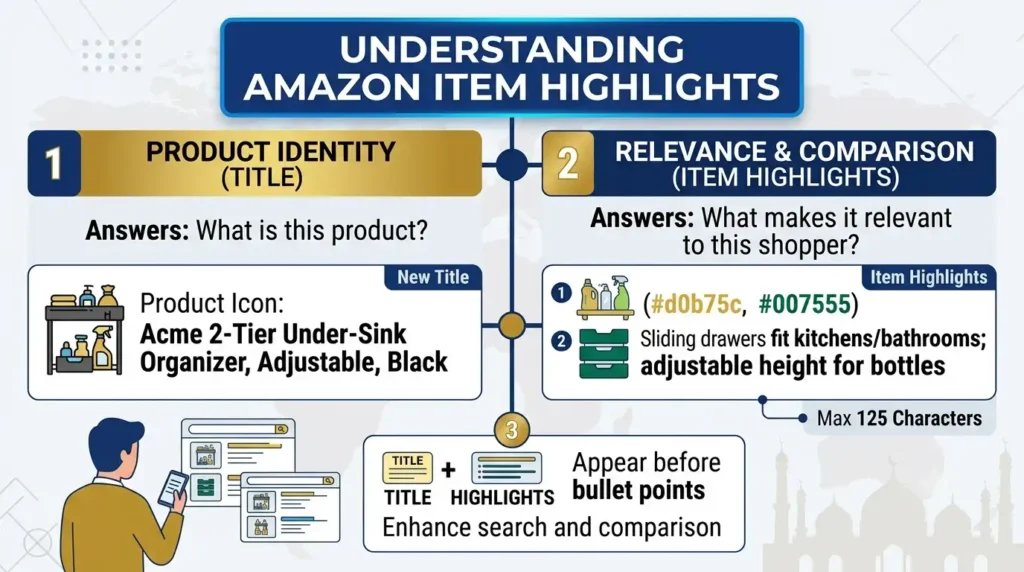 What are Amazon Item Highlights​