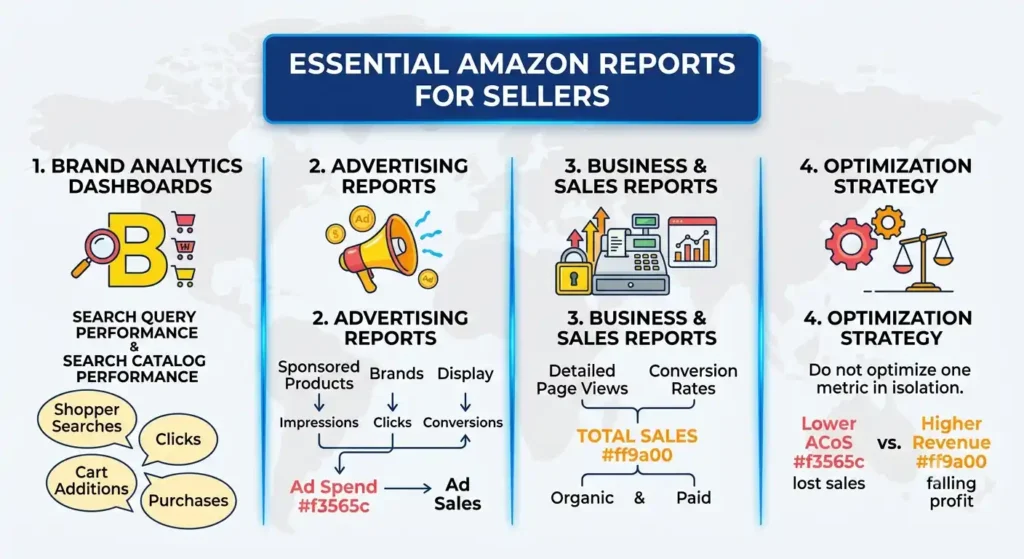 essential amazon reports for sellers