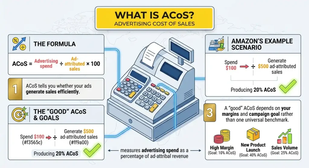 what is acos in amazon marketing