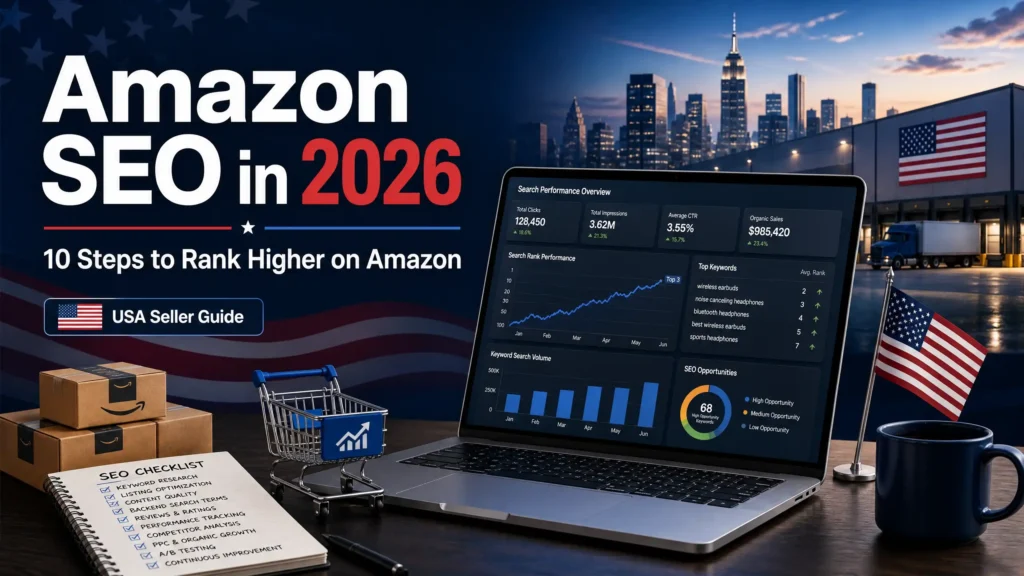 How to Do Amazon SEO in 2026: 10 Steps to Rank Higher on Amazon